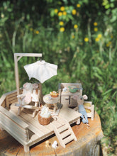 画像をギャラリービューアに読み込む, wood terrace