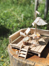 画像をギャラリービューアに読み込む, wood terrace