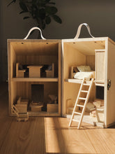 画像をギャラリービューアに読み込む, wooden crafted house