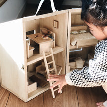 画像をギャラリービューアに読み込む, wooden crafted house