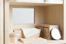 画像をギャラリービューアに読み込む, wooden crafted house fabric