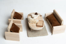 画像をギャラリービューアに読み込む, wooden crafted house fabric